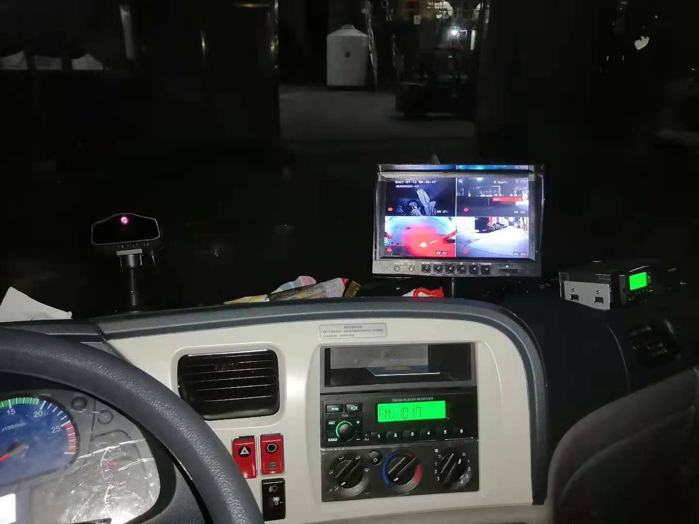 绵阳飞兔运输4G视频动态主动DSM+ADAS+盲区监测安全系统建设